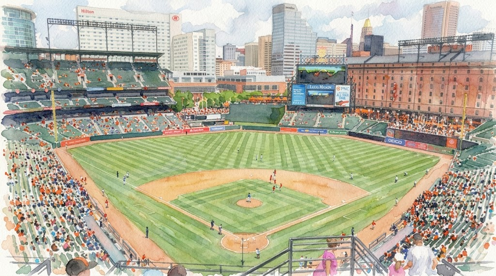 【MLB】カムデン・ヤーズの魅力を徹底解剖！レトロ球場の聖地を解説